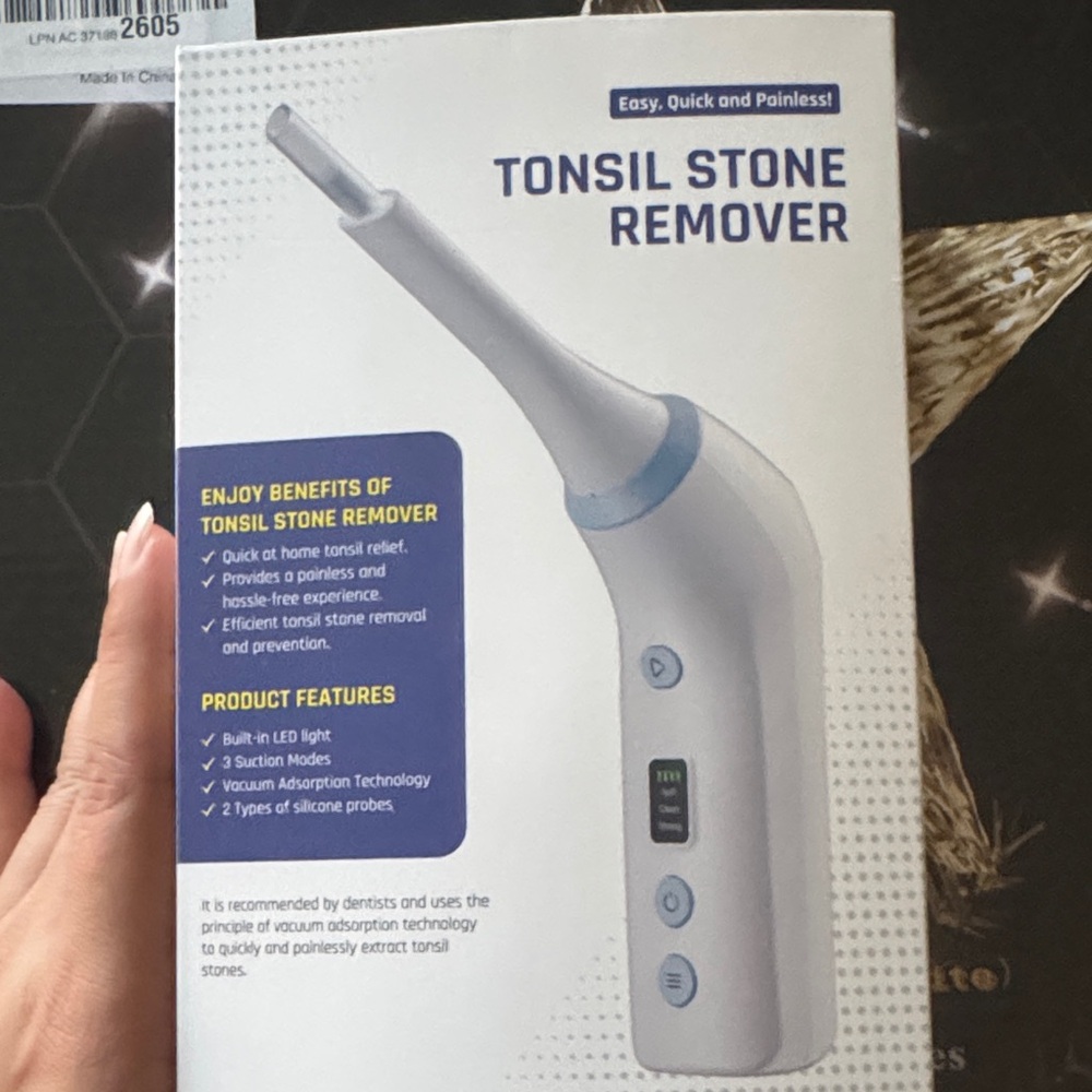 Tonsil Stone Remover - White